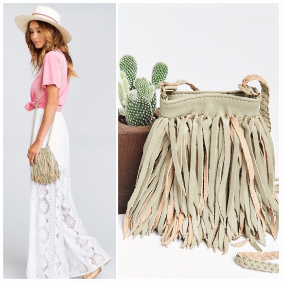 Show Me Your MuMu Handbags - Show Me Your MUMU X Pamela V Leather Fringed Bag